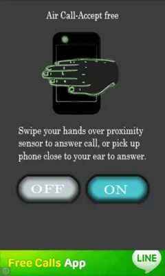 Air Call Answer android App screenshot 0